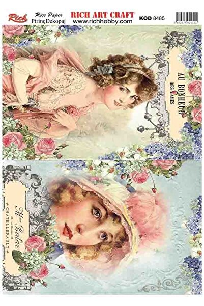 Rich Pirinç Dekopaj Kağıdı | Kod 8485