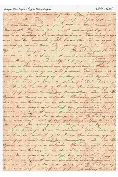 Rich Pirinç Dekopaj Kağıdı | Kod 5040 Unıq Serisi