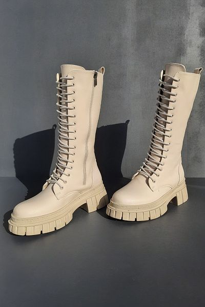 SEEM & BE Γυναικείες μπότες Rubicon Lace-zipper