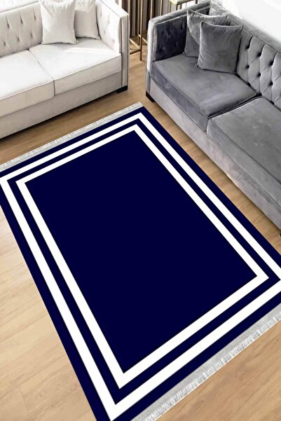 Motto Rug Store Eko Dijital Baskı Yıkanabilir Kaymaz Taban Dekoratif Salon Ha...