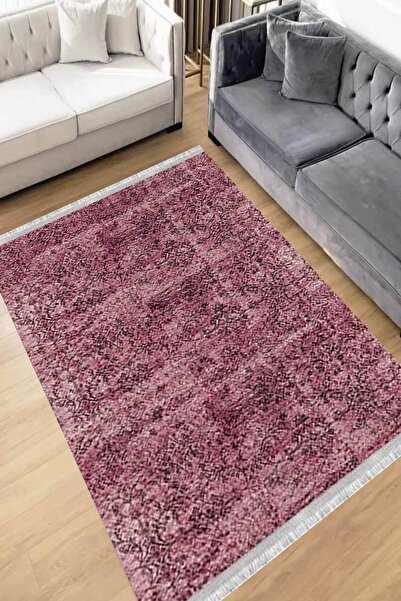 Motto Rug Store Eko Dijital Baskı Yıkanabilir Kaymaz Taban Dekoratif Salon Ha...