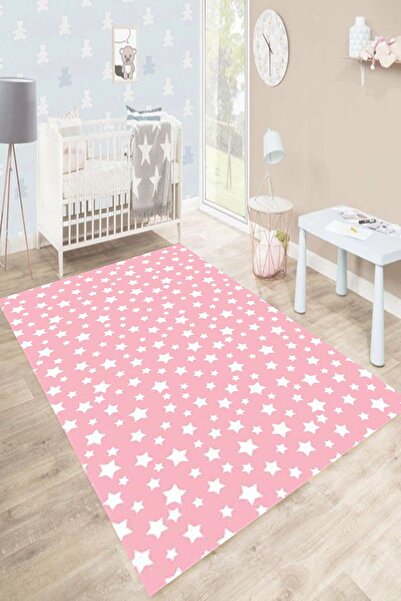Motto Rug Store Eko Dijital Baskı Kaymaz Taban Dekoratif Makinede Yıkanabilir...