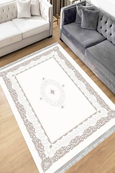 Motto Rug Store Eko Dijital Baskı Yıkanabilir Kaymaz Taban Dekoratif Salon Ha...
