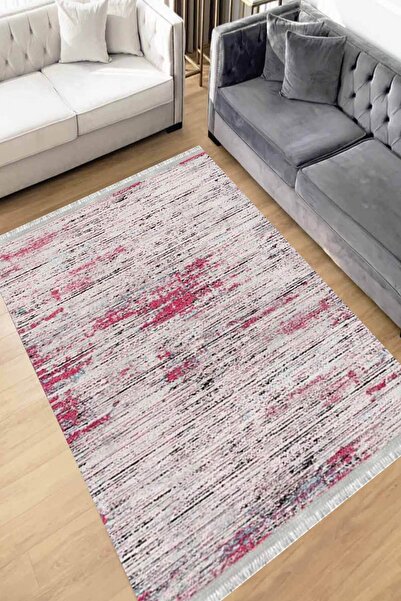 Motto Rug Store Eko Dijital Baskı Yıkanabilir Kaymaz Taban Dekoratif Salon Ha...