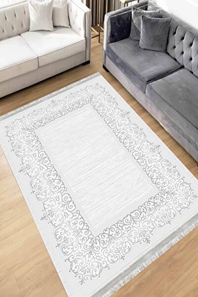 Motto Rug Store Eko Dijital Baskı Yıkanabilir Kaymaz Taban Dekoratif Salon Ha...