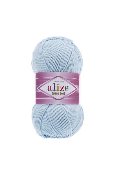 Alize Βαμβακερό χρυσό Baby Blue Πλεκτό νήμα