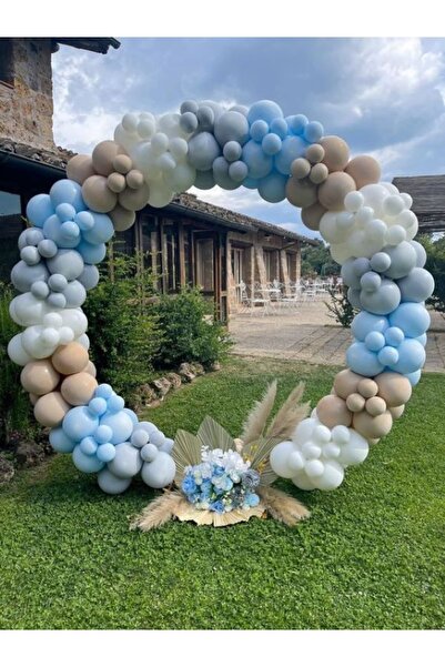 party mix Bebek Odası Balon Zinciri Doğum Günü Mevlit Doğum Odası Balonları