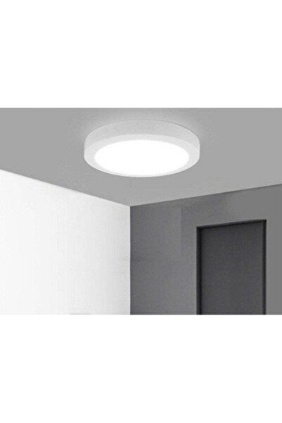 İnformed 18w Yuvarlak Model Sıva Üstü Led Panel Armatür-beyaz Işık
