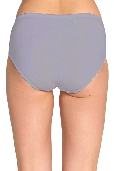Tutku 5 штук жіночих трусиків з високою талією, тонкою резинкою, сірого кольору
