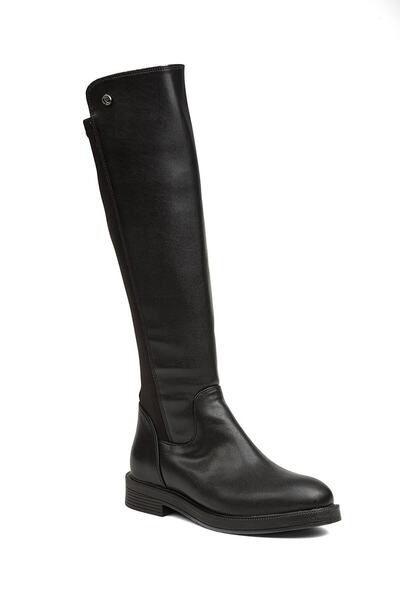 Pierre Cardin Stretch Elastic Zippered Riding Boots