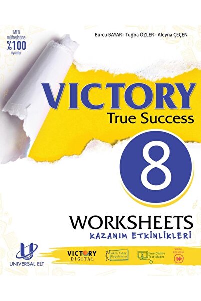 UNIVERSAL ELT 8.sınıf Vıctory True Success Worksheets / Unıversal