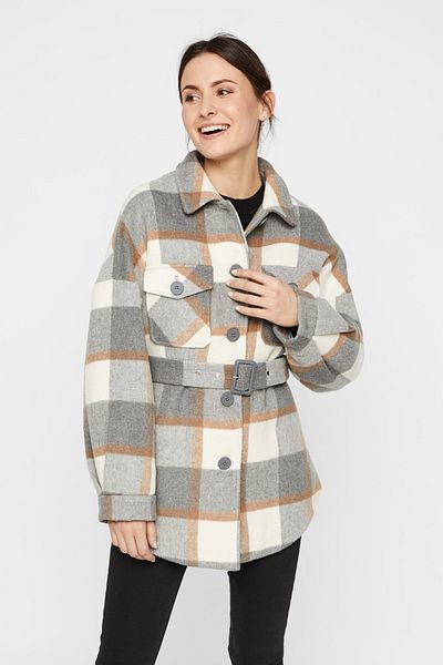 PIECES Jacke - Mehrfarbig - Regular Fit