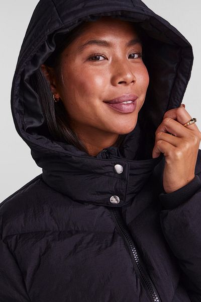 PIECES Winterjacke - Schwarz - Puffer