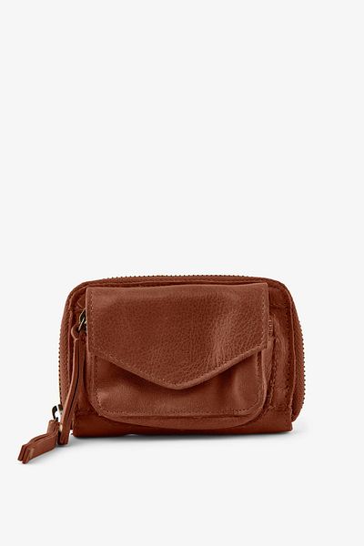 PIECES Handtasche - Braun - Unifarben