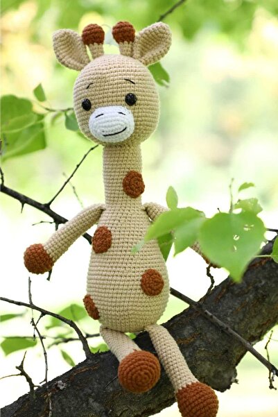 Zey's Amigurumi Amigurumi Sevimli Zürafa Örgü Oyuncak
