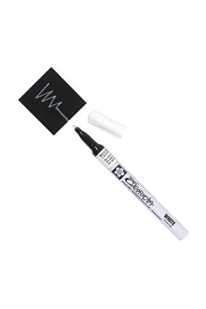 Bruynzeel - Sakura قلم خطاط ساكورا باللون الأبيض مقاس 1.8 ملم