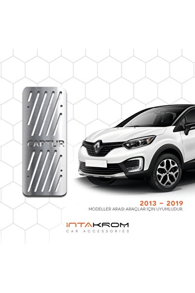 İntachrom Renault Captur Krom Ayak Dinlendirme Pedalı 2013 - 2019