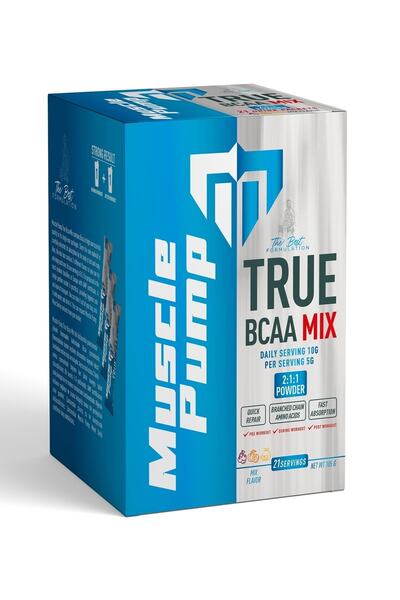 MUSCLE PUMP 2:1:1 True Powder Bcaa Mix 21 Saşe