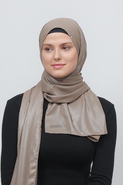 Altobeh Βραδινό φόρεμα Lurex Σιφόν Περιτύλιγμα-Σκούρο Χρώμα Παραλίας