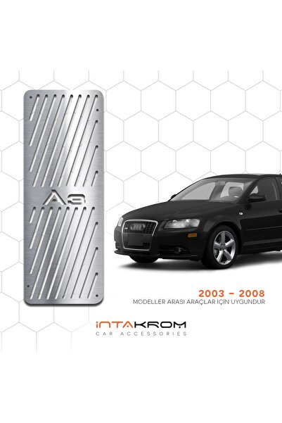 İntachrom Audi A3 Krom Ayak Dinlendirme Pedalı 2003 - 2008