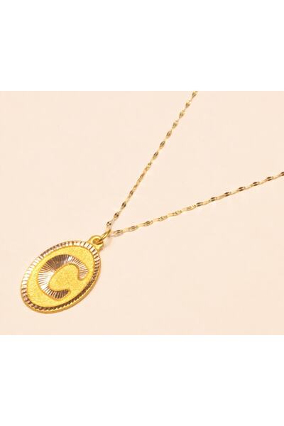 Hakan Güler Kuyumculuk 14 Ayar Altın Aynalı Zincirli C Harfi