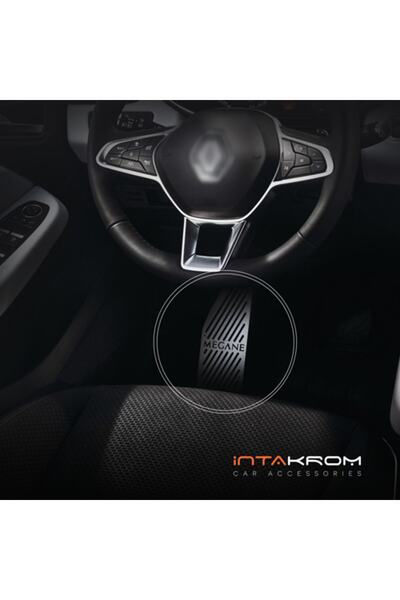 İntachrom Renault Megane 4 Krom Ayak Dinlendirme Pedalı - 2015 - 2019