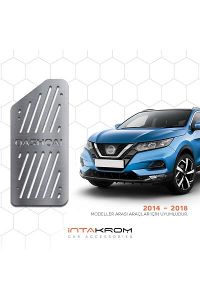 İntachrom Nissan Qashqai Krom Ayak Dinlendirme Pedalı - 2014 -2019
