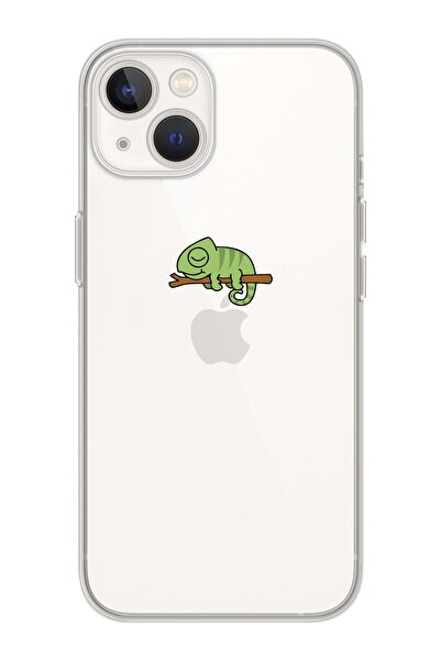 shoptocase Iphone 14 Uyumlu Bukalemun Tasarımlı Premium Şeffaf Telefon Kılıfı