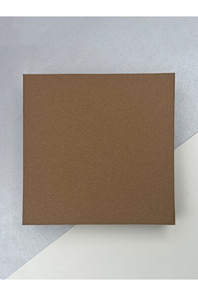 carton box Kartonkutu Sert Karton Kraft Hediye Kutusu, Çikolata Kutusu, Kurabiye Kutusu 17 Cm*17 Cm*3,3 Cm