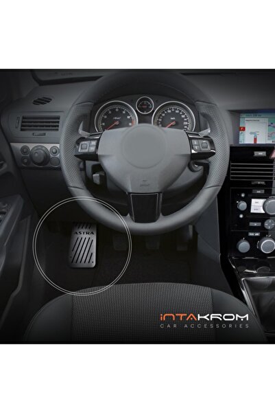 İntachrom Opel Astra H Krom Ayak Dinlendirme Pedalı - 2005 -2012 Hb - Sd