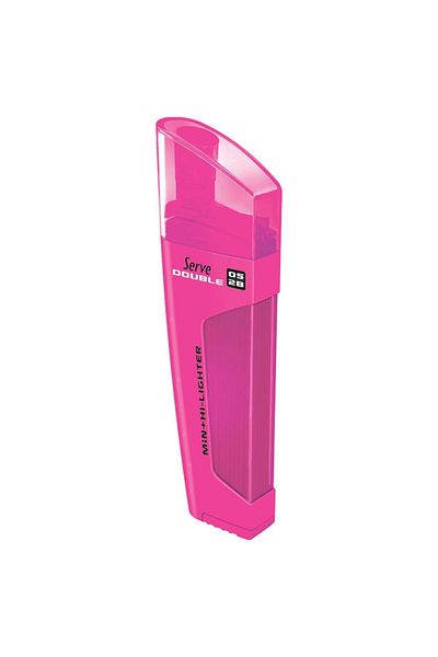 Serve Double 0.5 Mm Min Highlighter Pink
