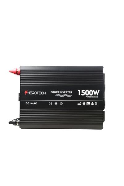 HEROTECH 1500w Watt 12 Volt Tam Sinüs Inverter