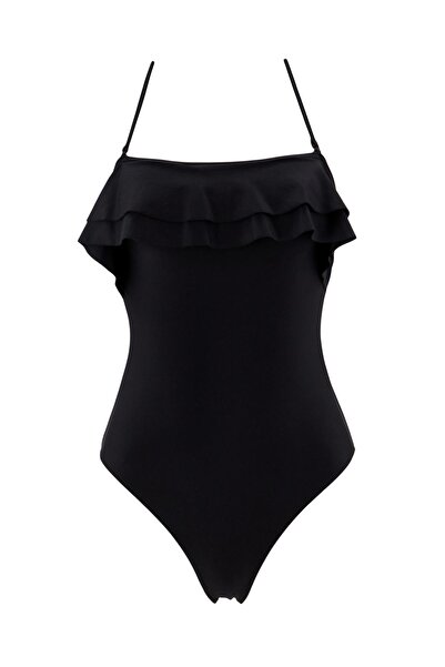 DeFacto Collar Swimsuit with Removable Pads and Flywheel
