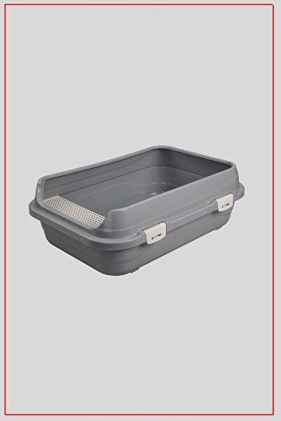 A.C.E.K PLASTİK Büyük Açık Kedi Tuvaleti Xxl 46x68x25 Cm [renk Değişkendir]