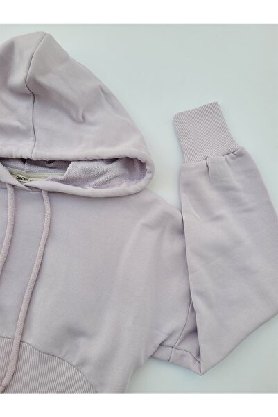 Çikoby Дівчачий бавовняний кроп-светр середньої щільності