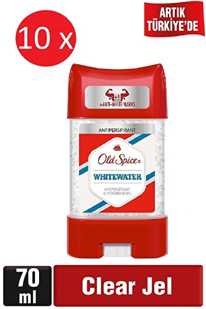 Old Spice Whitewater Stick Jel 70 ml Erkek Deodorant  10 Adet  4806840648064