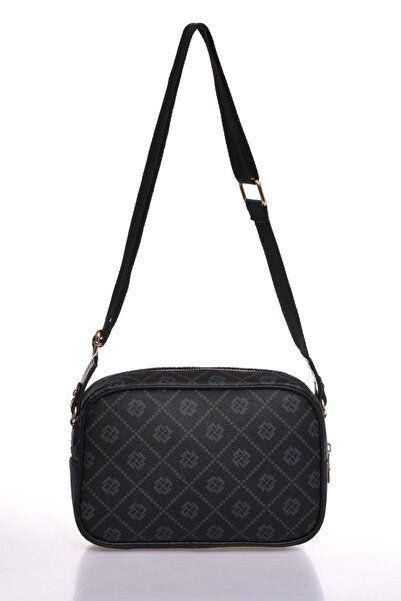 Fossil حقيبة كتف نسائية سوداء 05FS22K405 -MO4F