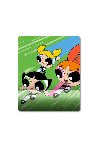 Pixxa موديل لوحة الماوس Powerpuff Girls مع مسند للمعصم - 1