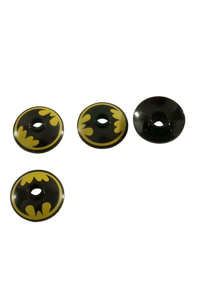 LEGO Accessory Moc Custom Brick Dish 2 X 2 Inverted Radar Batman Logo 2 Pieces Will Be Sent