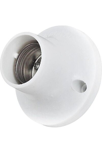 KARAHİSAR KULUÇKA Duvar Duyu E27 Duy Dişli Yan Beyaz Renk 5 Adet