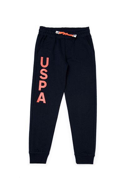 U.S. Polo Assn. Pantaloni de sport pentru băiat, albastru bleumarin - Amataxsk022