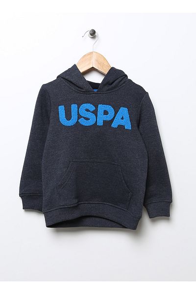 U.S. Polo Assn. Boy's Navy Blue Sweatshirt Jaxelsk022