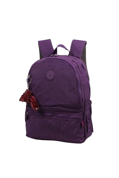 Bagacar Urban 7023 Κλινκίρ Υφασμάτινο Unisex Σακίδιο Πλάτης Μωβ