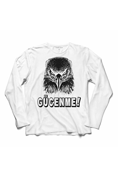 Kendim Seçtim Eagles Kartal Gücenme Довгий рукав Футболка з принтом