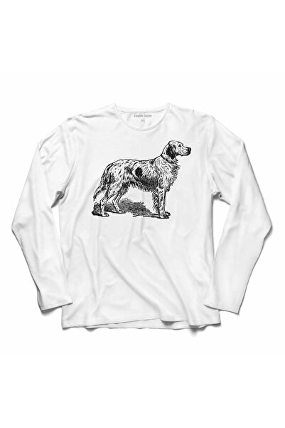 Kendim Seçtim Nemački lovački pas seter AV majica dugih rukava Štampano T-shirt