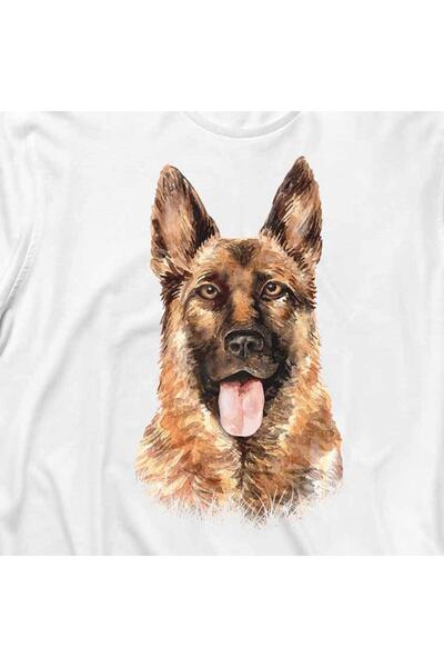 Kendim Seçtim Tricou cu mânecă lungă Ciobănesc German Ciobănesc German Police Dog Tricou imprimat