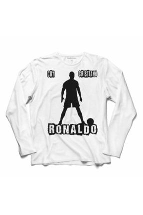 Kendim Sectim Cristiano Ronaldo Cr7 Juventus Real Madr d Uzun Kollu Ti ort Bask l T shirt Fiyat Yorumlar Trendyol