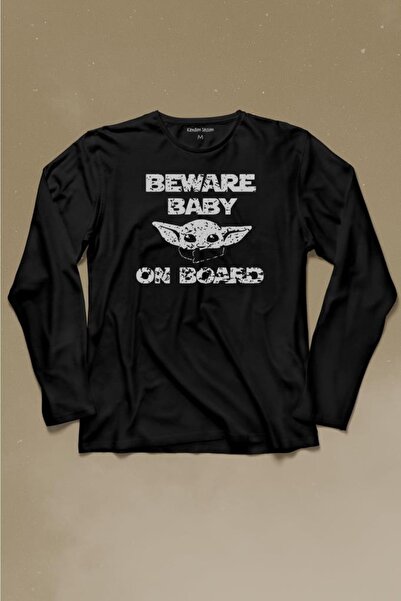 Kendim Seçtim Дитячий футболка з принтом Baby Yoda Star Wars Mandalorian Bewa...