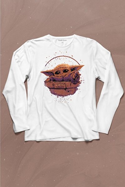 Kendim Seçtim Baby On Board Yoda Star Wars Зелений малюк Мандалоріанець 2 Дов...