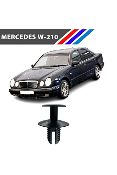 Moda Garage Mercedes W210 E Class Davlumbaz Klipsi 81471-911-992 Uyumlu  50 Adet